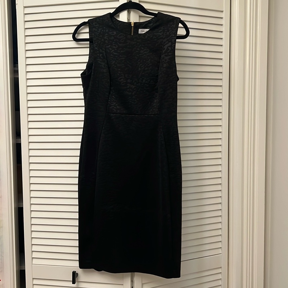 Calvin Klein bodycon holiday party dress, size 8